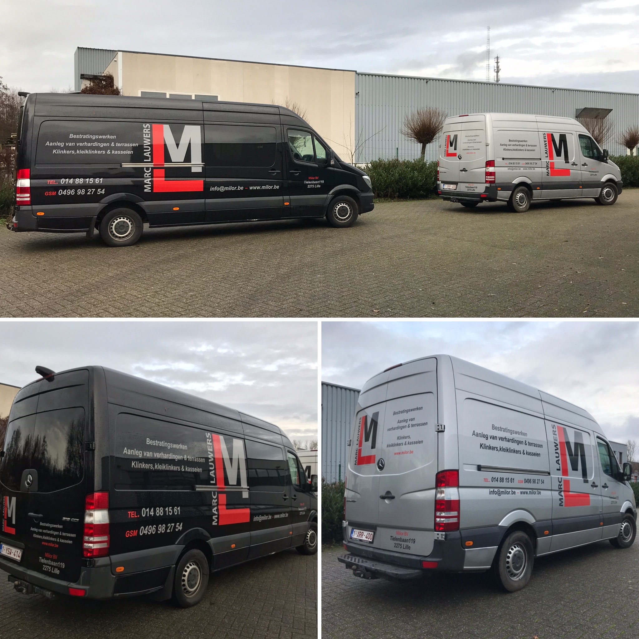 2 camionette - Lauwers 